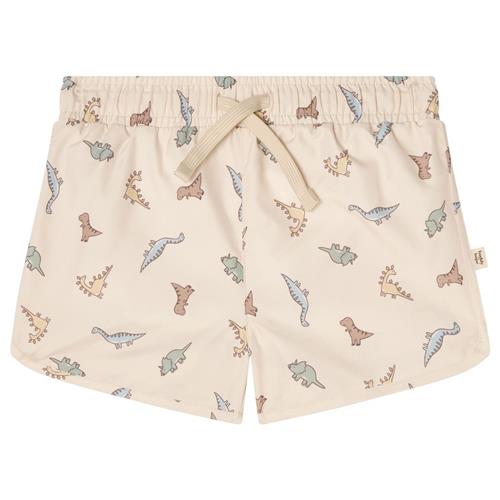 Buddy & Hope Viktor Badeshorts Dinosaur 86/92 cm  Hvid Dyr 86/92 cm  Unisex
