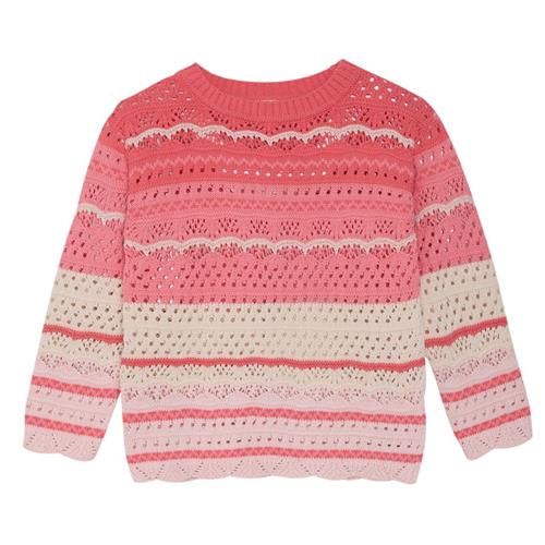 Minymo Strikket Pullover Rosen Quartz | Lyserød | 104 cm