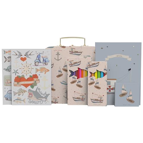 Konges Sløjd Little Artist Håndværkssæt Sail Away | Beige | 01