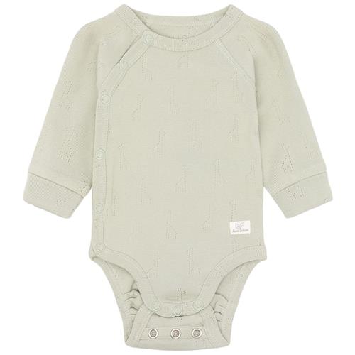 Hust&Claire Bing Baby Body Green Sage | Grønn | 62 cm