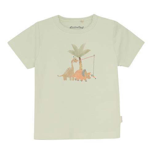 Minymo GOTS T-shirt Tender Greens | Grønn | 62 cm