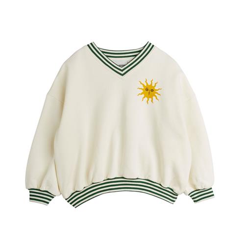 Mini Rodini GOTS Sun Sp Sweatshirt Offwhite | Hvid | 80/86 cm