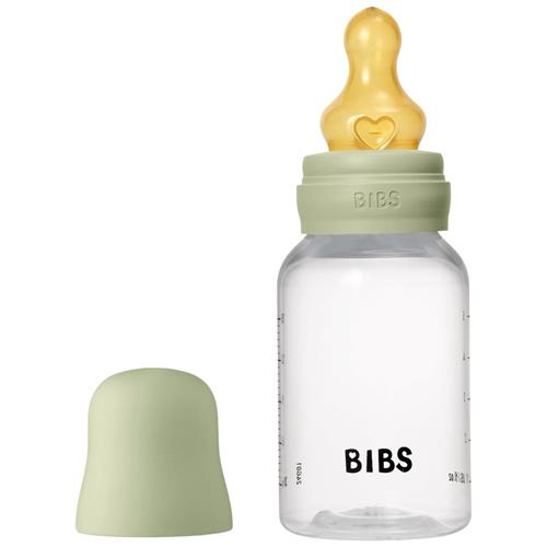 BIBS BIBS Slow Flow Sutteflaskelatex 1-pak 150 Ml Sage | Grønn | 0-3