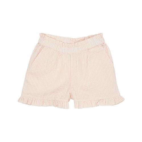 Copenhagen Colors Seersucker-shorts Dusty Rose Cream Stripe | Lyserød | 92 cm