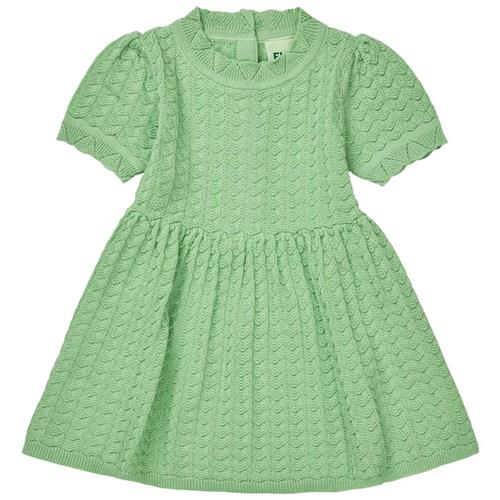 FUB Strikket Kjole Emerald | Grønn | 74 cm