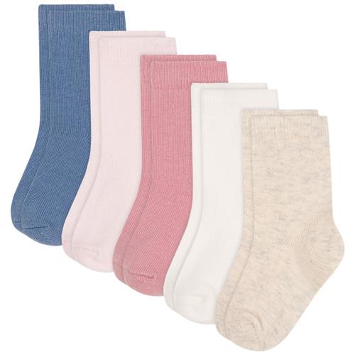 Petit Bateau Plain 5-pak Bomuldsstrømper Pink | Lyserød | 6-12 months