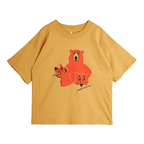 Mini Rodini GOTS Camp Rodini Sp Kortærmet T-shirt Beige | Beige | 140/146 cm