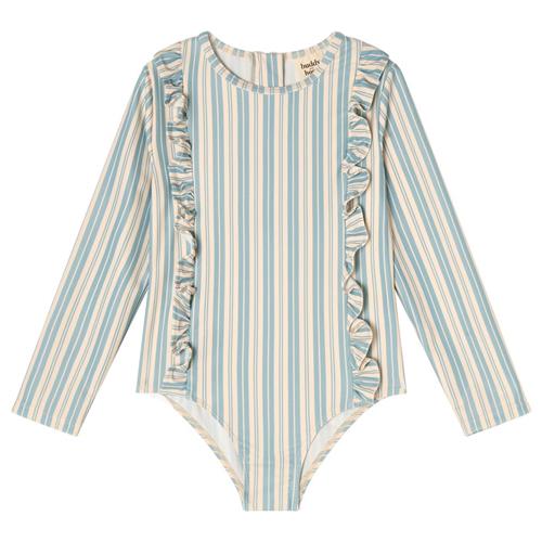 Buddy & Hope Alma UV-badedragt Emil Stripe | Blå | 98/104 cm