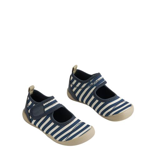 Wheat Wavey Svømmesko Indigo Stripe | Blå | 32 EU