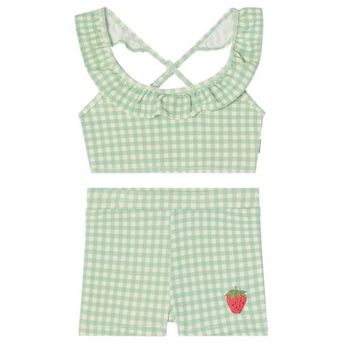 Kuling Samoa UV-bikini Mint Check | Grønn | 110/116 cm
