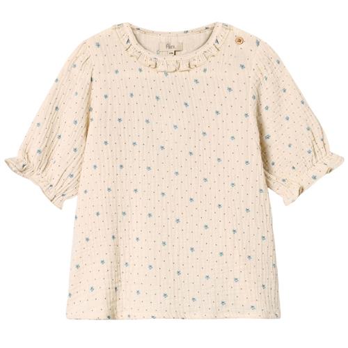 Fliink Blooming Kortærmet Bluse Sandshell Aop |  | 12 months