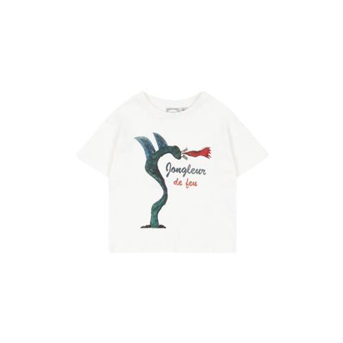 Konges Sløjd RHW X KS Jongleur Tee Antique White | Hvid | 5-6 years