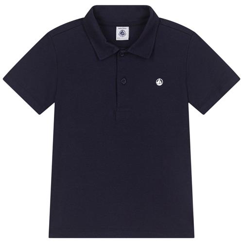 Petit Bateau Plain Polo Shirt I Bomuld Smoking | Marine blå | 6 years