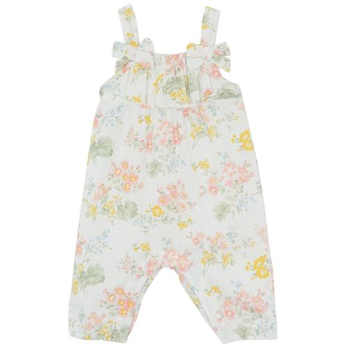 Tartine et Chocolat Blomstret Jumpsuit I Hør Nacre |  | 3 months