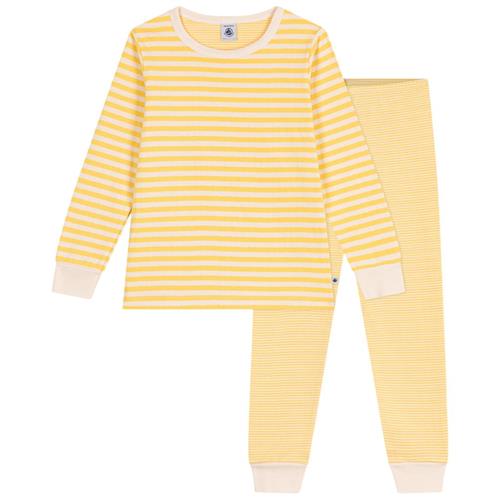 Petit Bateau Stripy Pyjamas Orge Avalanche | Gul | 4 years