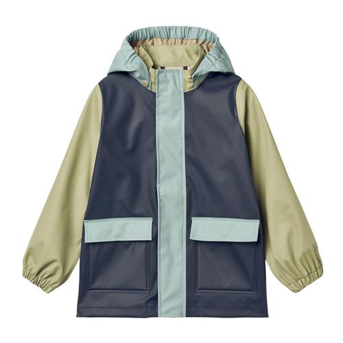 Wheat Otu Regnjakke Ink 98 cm  Blå  98 cm  Unisex