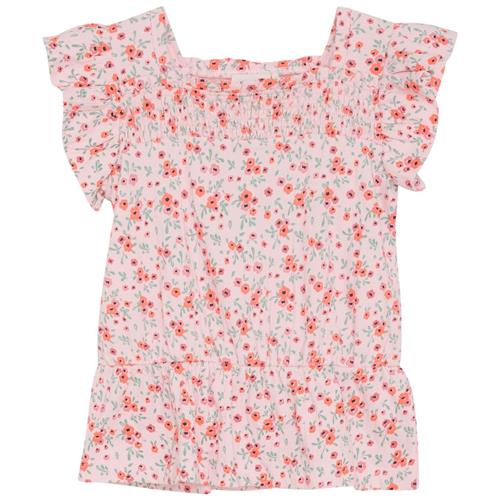 Minymo T-shirt Aop Rosen Quartz | Lyserød | 104 cm