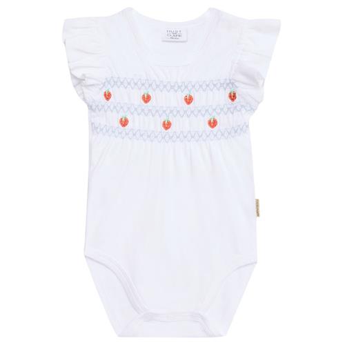 Hust&Claire Britt Baby Body White | Hvid | 56 cm