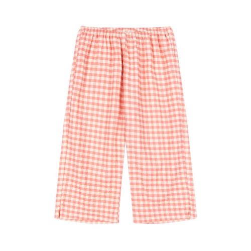 Konges Sløjd GOTS RHW X KS Bella Bukser Peach Blossom Check | Lyserød | 3 years