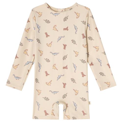 Buddy & Hope Billie UV-dragt Dinosaur | Hvid | 110/116 cm