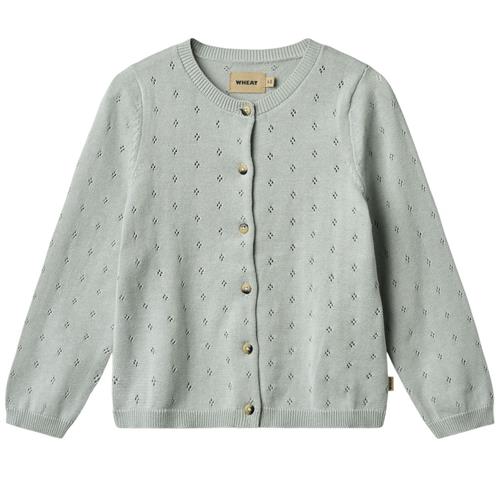 Wheat Maia Strikket Cardigan Soft Blue | Blå | 98 cm