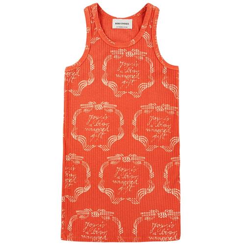 Bobo Choses Ribbon Gift All Over Midi Kjole Red | Rød | 12-13 years