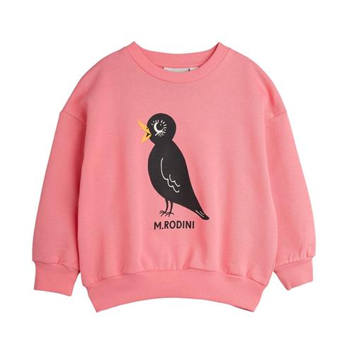 Mini Rodini GOTS Blackbird Sp Sweatshirt Pink | Lyserød | 104/110 cm