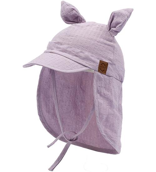 Mikk-Line LegionÃ¦rhat - Long Neck - UV50+ - Lavender Aura m. Ãre