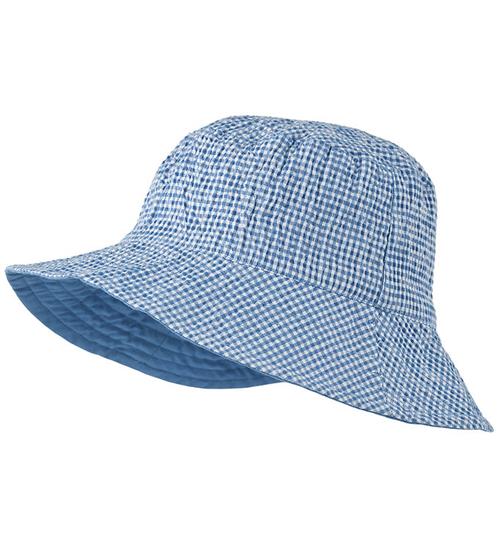 Liewood Sommerhat - Damon - Vendbar - Check Riverside/Crisp Whit