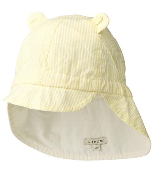 Liewood LegionÃ¦rhat - Gorm - Vendbar - Stripe Lemonade/Creme De