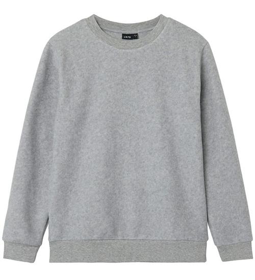 LMTD FleecetrÃ¸je - NlnNeddy - Grey Melange
