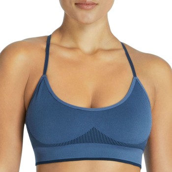 adidas BH Contour Seamless Bralette Marineblå Large Dame