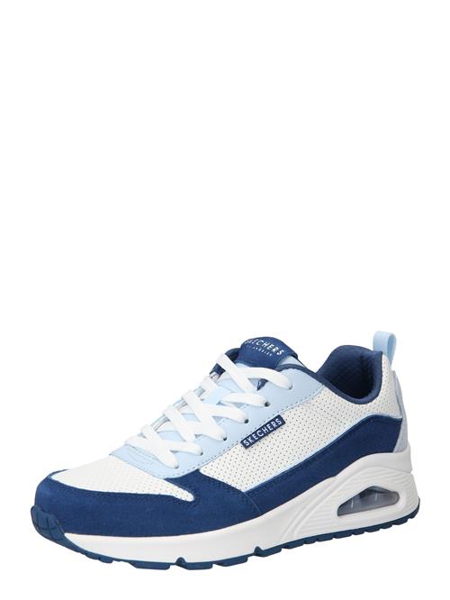SKECHERS Sneaker low 'Uno 2 - Much Fun'  ensian / lyseblå / hvid