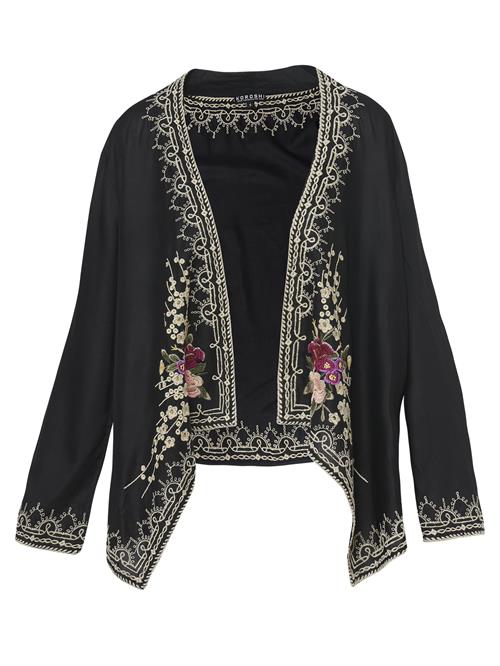 KOROSHI Cardigan  beige / grøn / lilla / bordeaux / sort