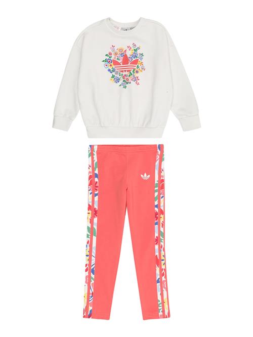 ADIDAS ORIGINALS Joggingdragt 'Adidas Originals x Liberty London'  blå / grøn / koral / hvid