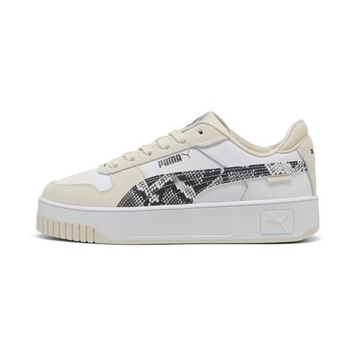 PUMA Sneaker low 'Carina'  sand / grå / sort / hvid