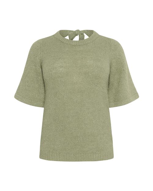 KAFFE CURVE Pullover  grøn-meleret