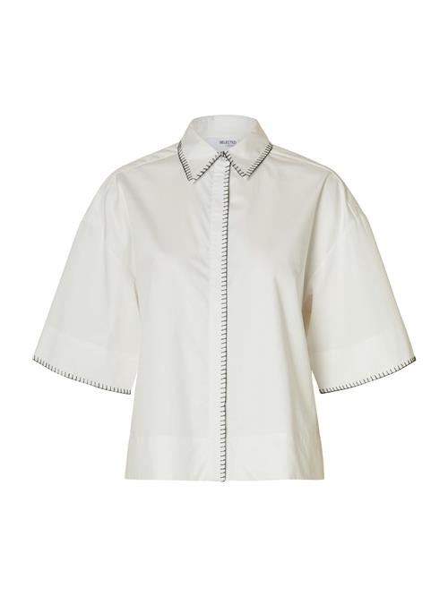 SELECTED FEMME Bluse 'SLFFIA'  hvid