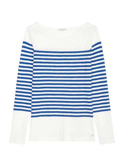 Marc O'Polo Shirts  blå / hvid