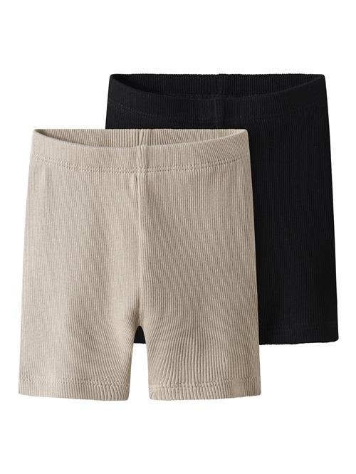TWO SOON Bukser  beige / sort