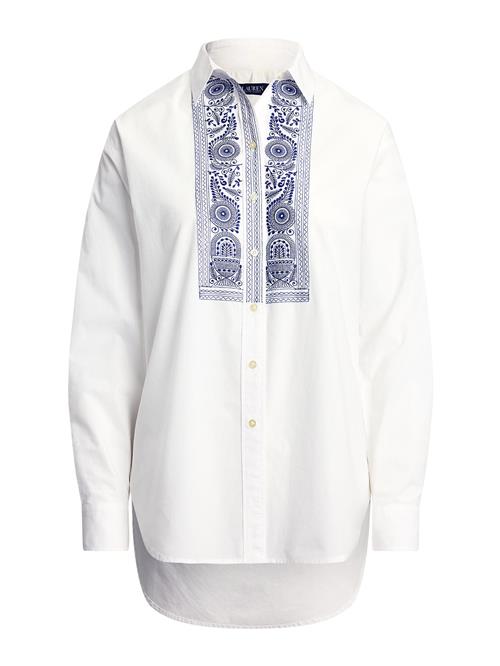 Lauren Ralph Lauren Bluse  marin / hvid