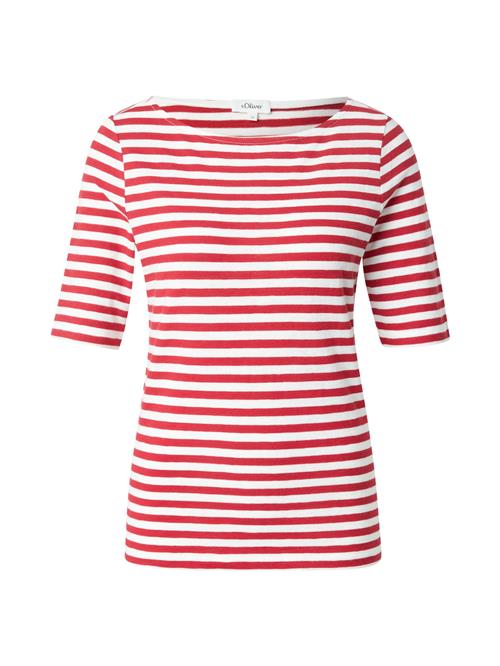 s.Oliver Shirts  rød / hvid