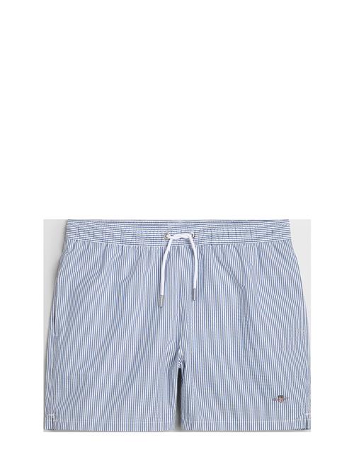 Seersucker Swim Shorts GANT Blue