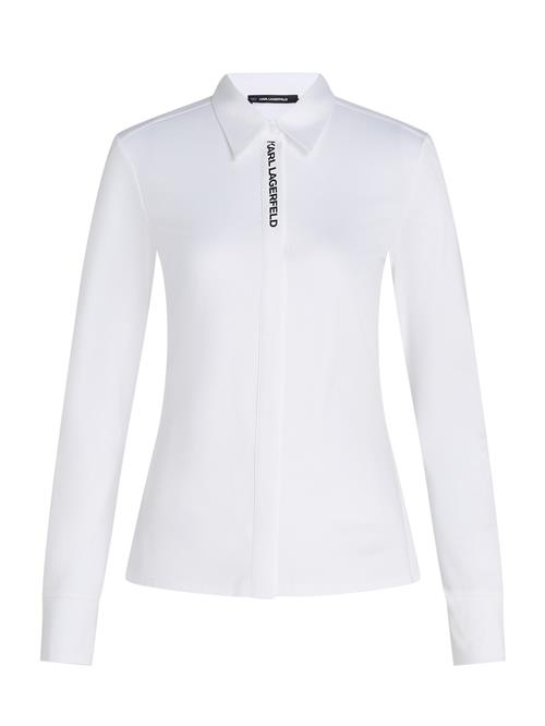 Karl Lagerfeld Bluse  sort / hvid