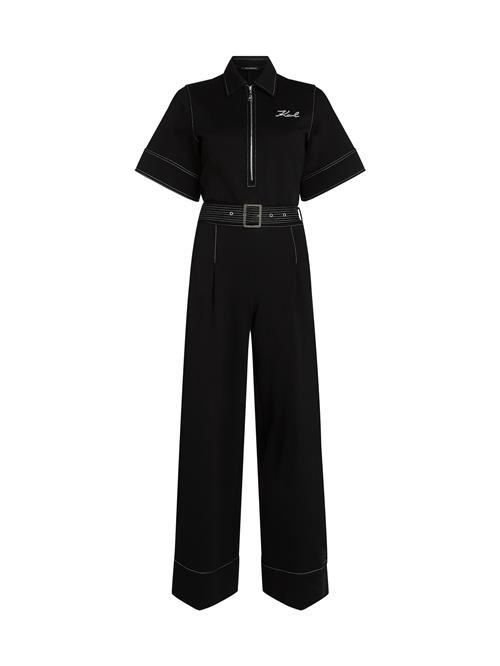 Se Karl Lagerfeld Jumpsuit  sort ved About You