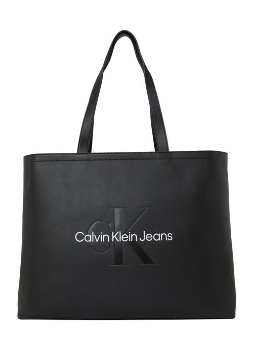 Calvin Klein Jeans Shopper  sort / hvid
