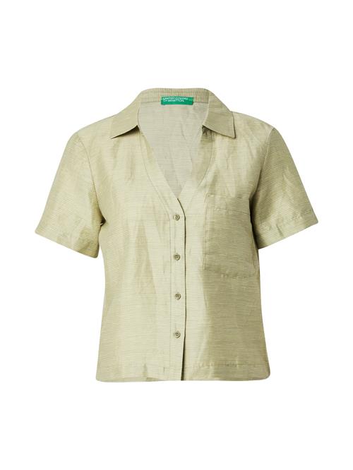 UNITED COLORS OF BENETTON Bluse  oliven / æble