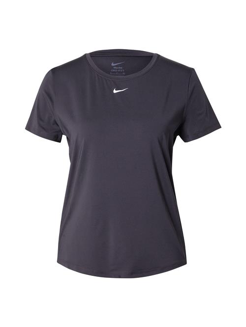 NIKE Funktionsbluse 'ONE CLASSIC'  sort / hvid