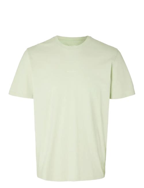 Slhaspen Print Ss O-Neck Tee W Noos Selected Green