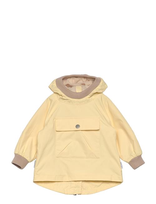 Matbabyvito Fleece Lined Spring Anorac. Grs MINI A TURE Yellow